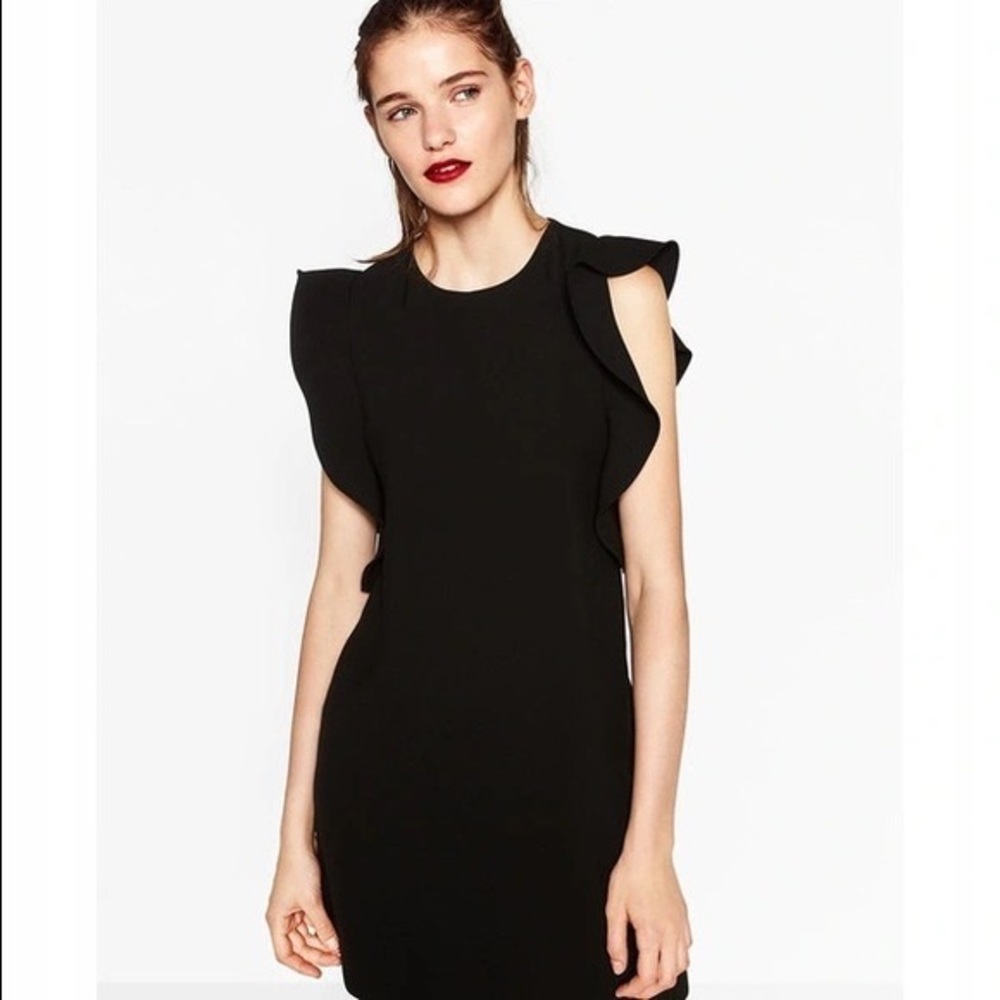 Zara black dress